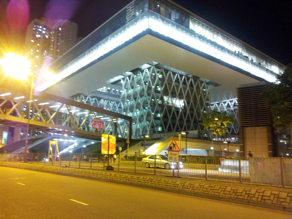 洪錦鉉：香港設計學院夜景